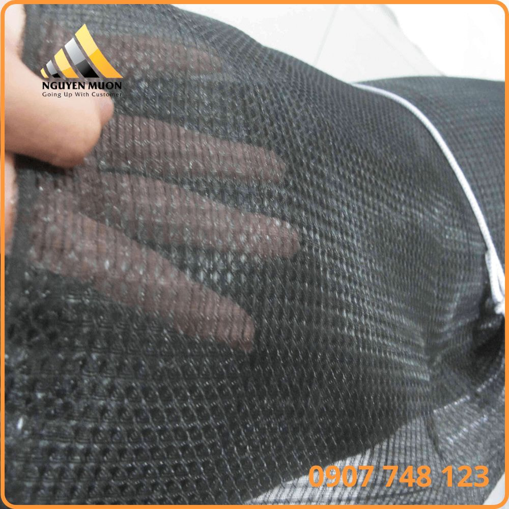 chất liệu lưới nylon đen