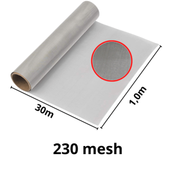 Lưới inox 230 mesh