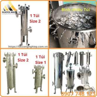 Bình lọc túi inox 304