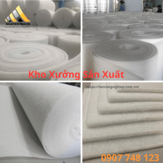 Bông lọc bụi AHU