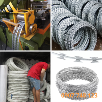 Dây thép gai lưỡi dao Dây thép gai lưỡi dao