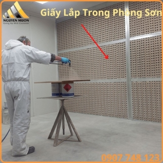 Giấy lọc phòng sơn Giấy lọc phòng sơn