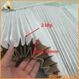 Giấy lọc phòng sơn 3 lớp