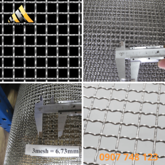 Lưới inox 3 mesh