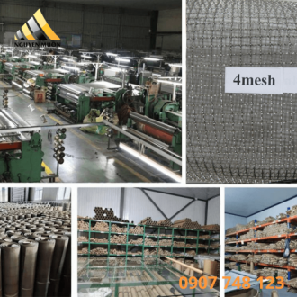 Lưới inox 4 mesh