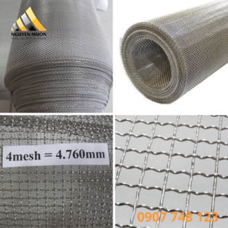 Lưới inox 4 mesh