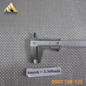 Lưới inox 6 mesh