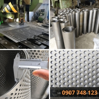 Lưới inox đục lổ