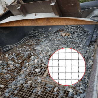 Lưới inox lọc khoáng sản