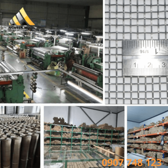 Lưới inox lọc nhựa