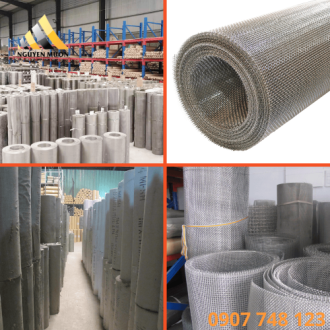 Lưới inox lọc nhựa