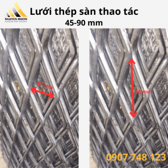 Lưới mắt cáo sàn thao tác
