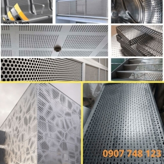 Tấm Inox Đục Lỗ