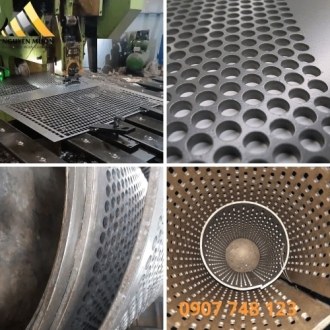 Tấm sắt đục lỗ