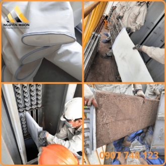 Túi lọc bụi phân bón Túi lọc bụi phân bón