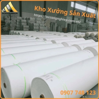 Vải lọc nước nuôi cá