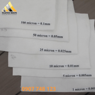 Vải lọc PE (polyester)